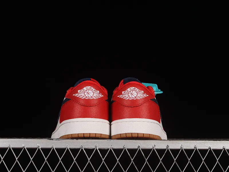 All categories Air Jordan Jordan series basketball shoes Air Jordan 1 Low Z version Air Jordan 1 Low OG "Shattered Backboard" AJ1 Joe 1 customized version white buckle shredded low-top basketball shoes CZ0790-100